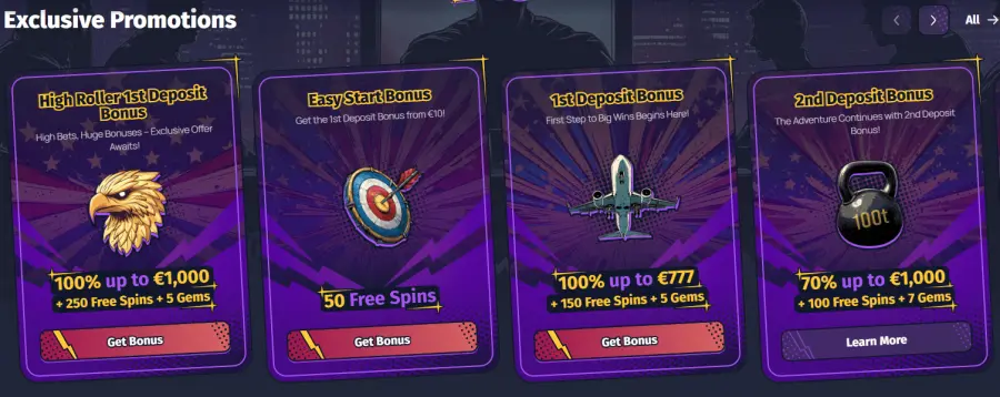 Casino spinlander